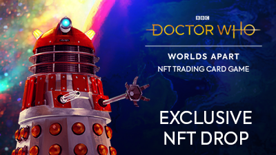 Immersive in-game advertising campaign promotes Doctor Who: Worlds Apart NFT Drop